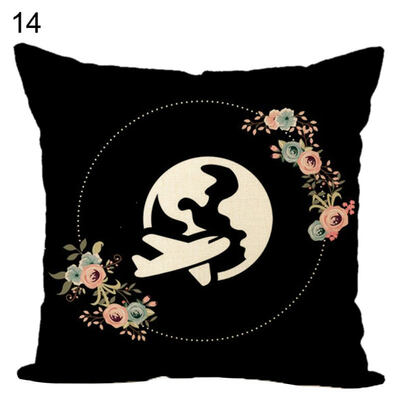 

Creative Symbol Soft Throw Pillow Case Cushion Cover Sofa Bed Car Home Decor