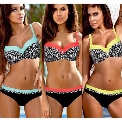 

Women&39s Sexy Bikini set push up padded swimwear swimsuit Beachwear Beach bathing suit