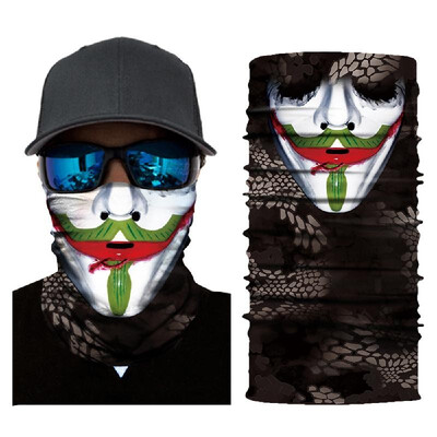 

Cool Robot Mask Scarf Joker Headband Balaclavas for Cycling Fishing Ski Motorcycle DC015