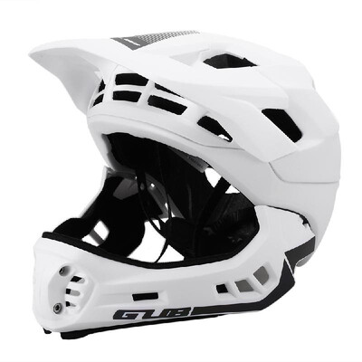 

GUB Detachable Full Face Helmet for Child Cycling Skating Skiing Reflective Safety Helmet with Visor&Warning Light