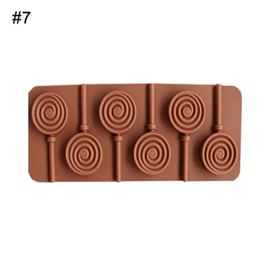

Lollipop Silicone Mold Chocolate Cake Fondant Cookie Mould DIY Baking Tools