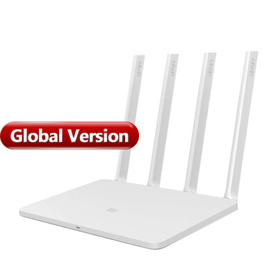 

Global Version Xiaomi Mi WIFI Router 3 4 Antennas WiFi 1167Mbps 80211ac bgn WIFI Dual Band 24G5G Supports APP