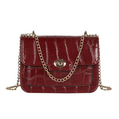 

Women Chain Handbags Shoulder Bag PU Leather Fashion Crossbody Bag Tote