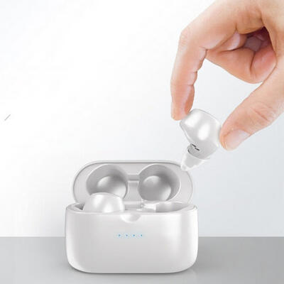

Bluetooth 50 Wireless Earphones with Mic Charging Case Stereo Noise Reduction Sport Headsets for iPhone Android Phone