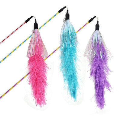 

Interactive Pet Catcher Toys Teaser Wand Toy Stimulate The Catching Nature Of Cats