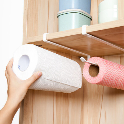 

Siaonvr Under Cabinet Paper Towel Holder Roll Paper Towel Rack Stainless Metal Organizer