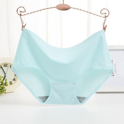 

Women Underpants Briefs Ultra-Thin Seamless Solid Breathable Underwear Underpant Seamless Panties Intimates Panty