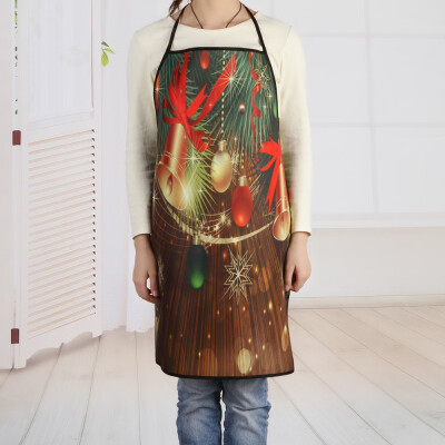 

Gobestart Christmas Decoration Waterproof Apron Christmas Dinner Party Apron