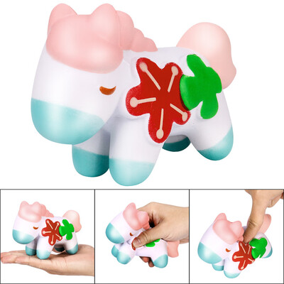 

Gobestart 145cm Squishies Jumbo Adorable Pony Slow Rising Cream Squeeze Scented Cure Toys