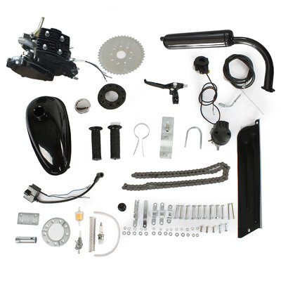 

Ktaxon Hot Bike Motor 2-Stroke 50cc Petrol Gas Motorized Bicycle Engine Kit DIY Black