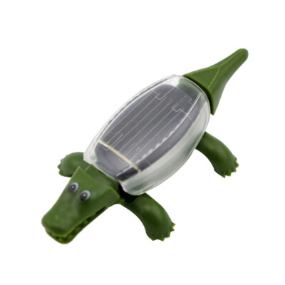 

Tailored Solar Powered Shaking Random Crocodile Toy For Kids Solar Energy Educational Toy