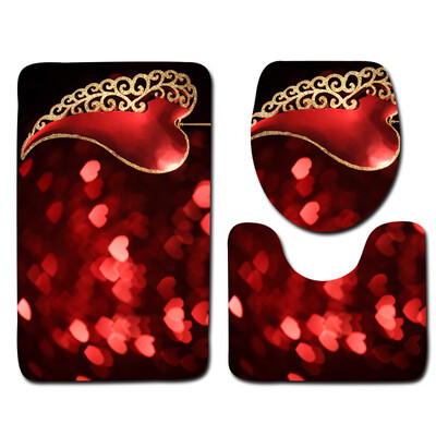 

〖Follure〗3pcs Non-Slip Bath Mat Bathroom Kitchen Carpet Doormats Decor