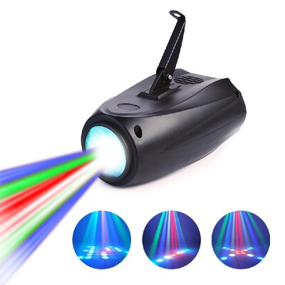 

LED Pattern Stage Light Lamp RGBW 64pcs LEDs 2 Control Modes Auto & Sound Projector Light for DJ Party Wedding Club Pub KTV