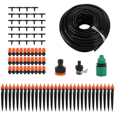 

Greensen Garden Irrigation Equipment Set Drip Spary 25m Hose Watering Kit EU