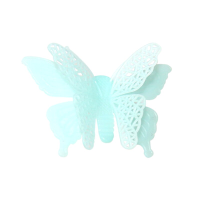 

Toponeto 6PC Luminous Butterflies Skin Wall Sticker Decorative Glow in the Dark Art