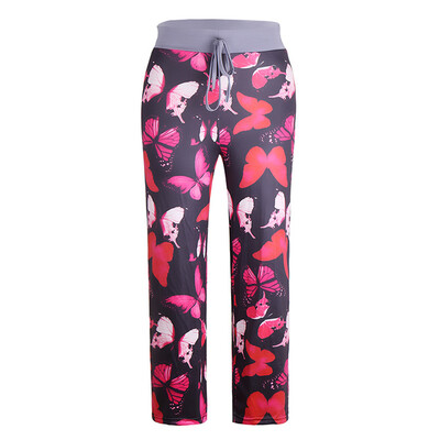 

Womens Pants Ladies Trousers Summer Pants Ankle Length Fashion Printed
