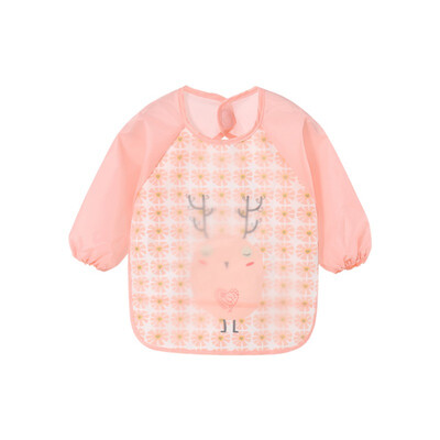 

Waterproof EVA Full Sleeve Bibs Children Apron Long Sleeve Feeding Bibs Kids Eating Breastplate Kid Baby Cloth Stuff