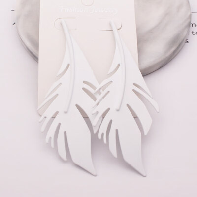

Bohemia Big Leaves Pendant Earrings for Women New Design Fashion Metal Leaf Earrings Wedding Jewelry Exaggerated Christmas Gift