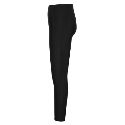 

Fashion Women Elasticity Leggings Solid Color Fluorescent Shiny Pants Casual Sports Yoga Running Trousers