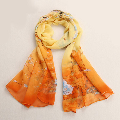 

Gobestart Chiffon Soft Neck Scarf Shawl Scarves Stole Wraps