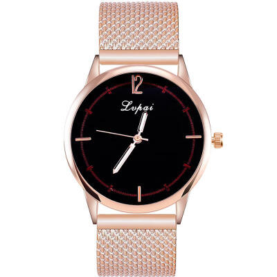 

2018 Women Fashion Watch Silver Mesh Band Analog Quartz Watch Ladies Luxury Dress Wristwatch Black Watches For Women Gift