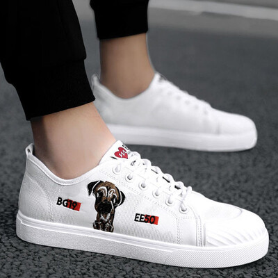 

Summer old Beijing cloth shoes mens casual shoes fashion trend young students canvas mens shoes breathable mesh red