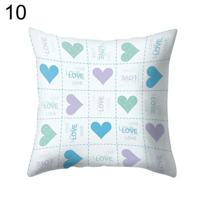 

Mandala Love Heart Throw Pillow Case Cushion Cover Sofa Bed Car Office Decor