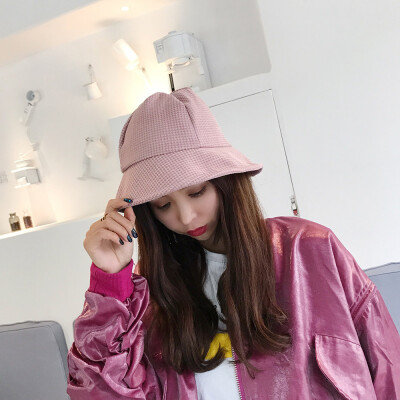 

New ladies fisherman Hat fashion Chivu street tide Hat Korean version of Joker Japanese Hat outdoor small fresh Hat