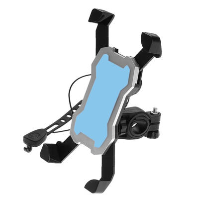 

35 to 65inch 360 Degree Rotation Bicycle Phone Stand Bracket with Horn