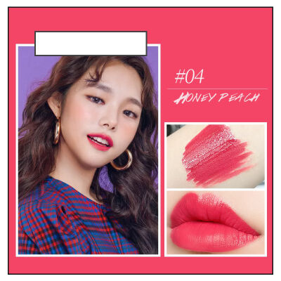 

Lipstick maquiagem Matte Waterproof Velvet Lip Stick Sexy Red Pigments Makeup Matte Beauty Lips 6 Colors