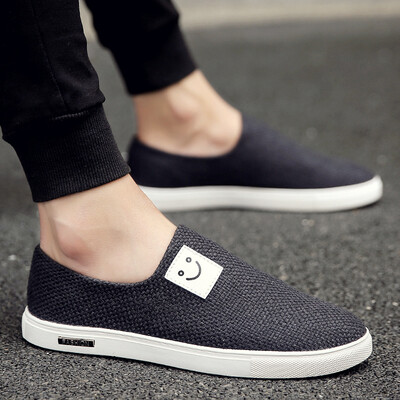 

Summer one foot lazy shoes mens peas tide shoes Korean version of the trend of casual mens shoes breathable old Beijing shoes