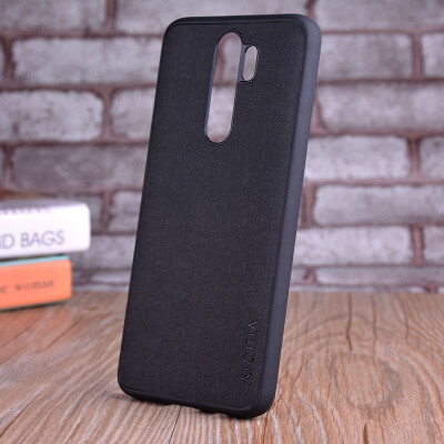 

Case for xiaomi redmi note 8 pro coque Luxury textile Leather skin soft TPU hard PC phone cover for redmi note 8 case funda capa