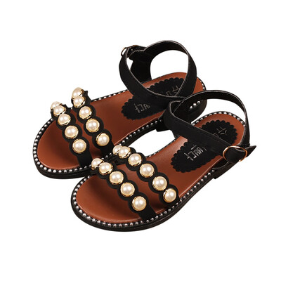

Summer Kid Children Infant Girls Pearl Beach Sandals Princess Cusual Shoes