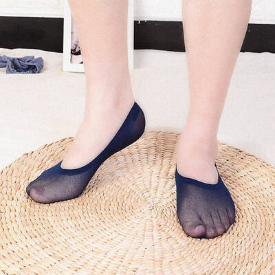 

2 Packs Ankle Invisible No Show Nonslip Loafer Boat Liner Cotton Socks Comfortable Socks