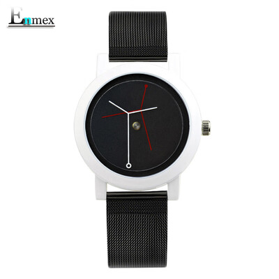 

Enmex Creative Design Branch Concept Neutral Watch Simple Two-pin Watch
