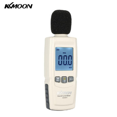

KKmoon LCD Digital Sound Level Meter Noise Volume Measuring Instrument Decibel Monitoring Tester 30-130dB