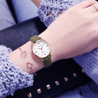 

2019 Simple Women Watches Fashion Ladies Minimalist Leather Band Quartz Wristwatches Female Clock Relogio Feminino Montre Femme