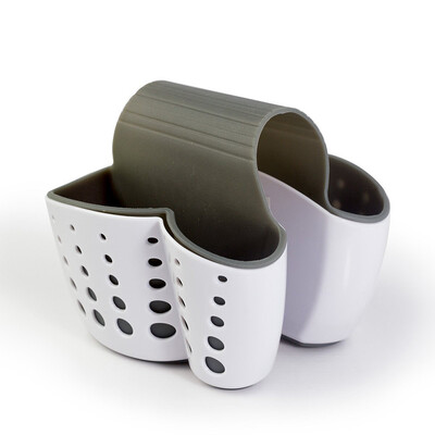 

Gobestart New Sponge Holder Sink Caddy Soap Holder For Kitchen Plastic Storage Baskets