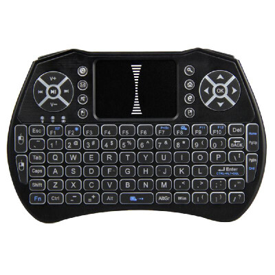 

Backlit 24GHz Wireless Keyboard Air Mouse Touchpad Handheld Remote Control Backlight Built-in 800mAh Battery for Android TV BOX