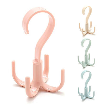 

Greensen Plastic 360 Degree Rotatable Hook Shoes Hair Accessory Bag Holder for Bedroom Bathroom