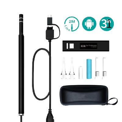 

Wireless WiFi Ear Cleaning Earpick Endoscope 55mm 720P Lens Earwax Clean Tool Ear Nose Medical Borescope Inspection Camera HD 13