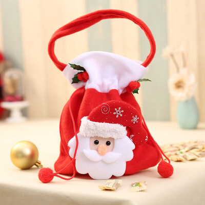 

FUNNYBUNNY Santa Claus Christmas Kids Candy Gift Stroage Bag Xmas Party Tree Decoration