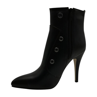 

New Winter Fashion Contracted Joker High-Heeled Boots