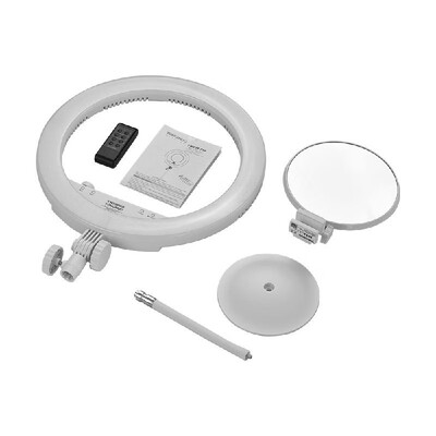 

YONGNUO YN208 PRO 3200K-5500K Bi-Color LED Video Light Ring Type Beautify Fill light with Make-up Mirror Remote Control Support Mo