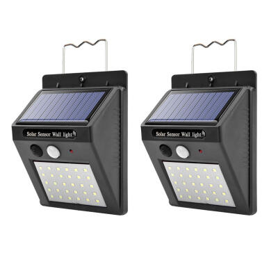 

30LED Solar Motion Sensor Wall Lamp Outdoor Waterproof Yard Security Light