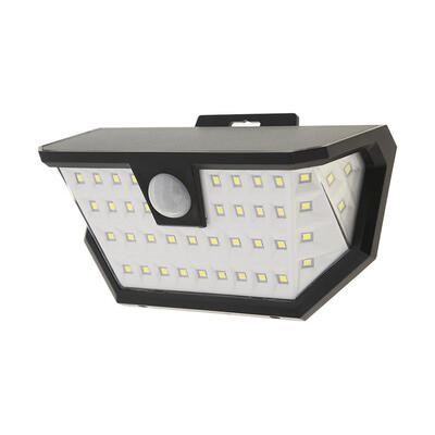 

48LED 600LM Grinded Solar 5-sided Lamp 29W Human Motion Induction Light