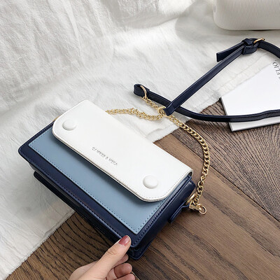 

Advanced sense bag Western style texture handbag new 2019 Korean version of the tide simple shoulder bag fashion wild Messenger bag