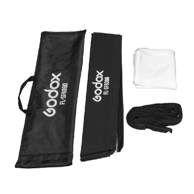 

Godox FL-SF6060 Softbox Kit with Honeycomb Grid Soft Cloth Carry Bag for Godox FL150S Flexible LED Light Roll-Flex Photo Light for