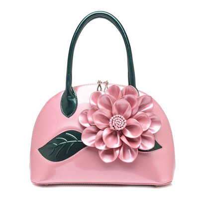 

Tailored Womens Fashion Diagonal Cross Bag Flower Shell Bag High-End Shoulder Bag