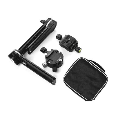 

Professioanl 720° Panoramic Head Aluminum Alloy Tripod Ball Head with Scale Knob 14 Inch Screw Quick Release Plate Storage Bag Ma